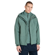 Timberland Winnick Waterproof 3in1 Jacket A6477-392 Ανδρικό Μπουφάν Αδιάβροχο Πράσινο