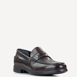 Ανδρικά Μοκασίνια/Loafers Μπορντώ Δέρμα A6487 FLORENTIC Boss