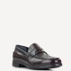 BOSS</br>Ανδρικά Μοκασίνια/Loafers Μπορντώ Δέρμα A6487 FLORENTIC Boss BOSS</br>Ανδρικά Μοκασίνια/Loafers Μπορντώ Δέρμα A6487 FLORENTIC Boss