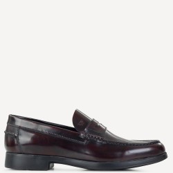 Ανδρικά Μοκασίνια/Loafers Μπορντώ Δέρμα A6487 FLORENTIC Boss