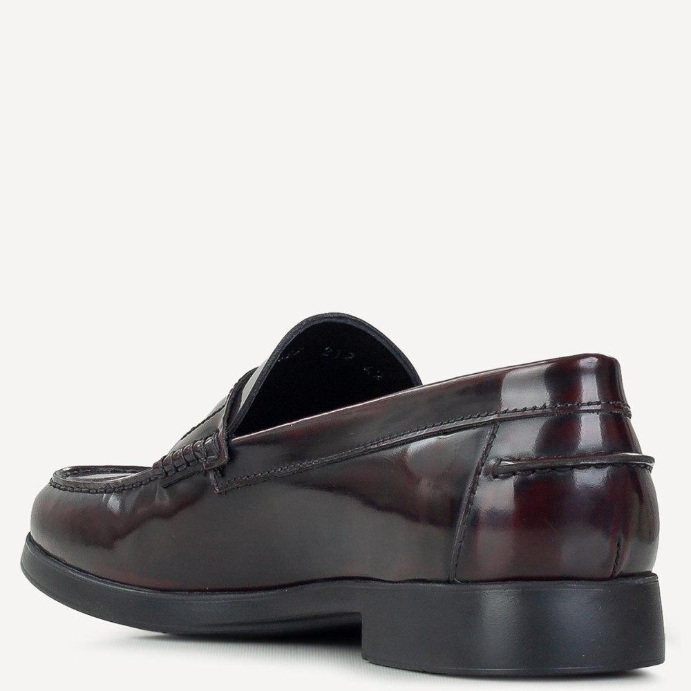BOSS</br>Ανδρικά Μοκασίνια/Loafers Μπορντώ Δέρμα A6487 FLORENTIC Boss BOSS</br>Ανδρικά Μοκασίνια/Loafers Μπορντώ Δέρμα A6487 FLORENTIC Boss
