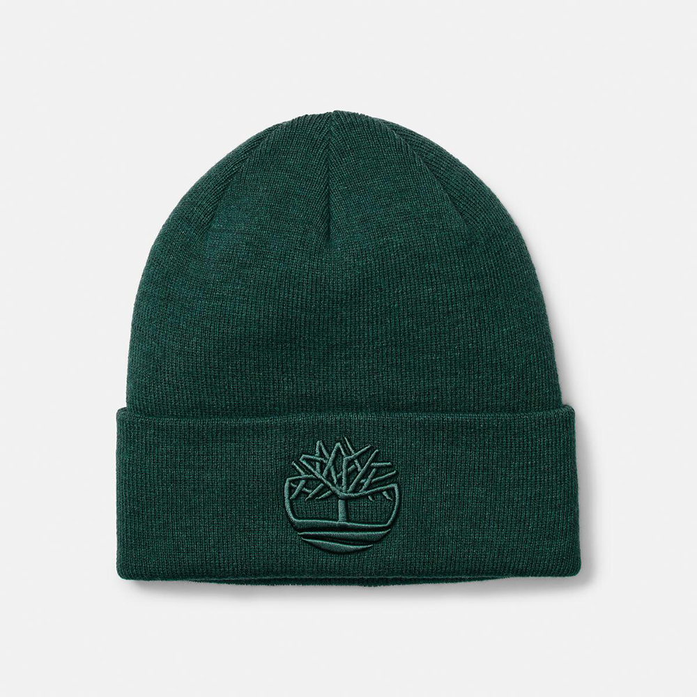 TIMBERLAND</br>Timberland 3D Embroidery Beanie A65HP-317 Ανδρικός Σκούφος Πράσινο