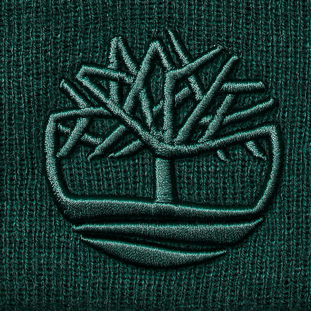 TIMBERLAND</br>Timberland 3D Embroidery Beanie A65HP-317 Ανδρικός Σκούφος Πράσινο