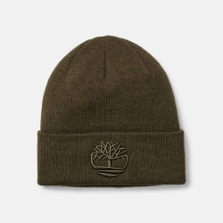TIMBERLAND</br>Timberland 3D Embroidery Beanie A65HP-A58 Ανδρικός Σκούφος Χακί