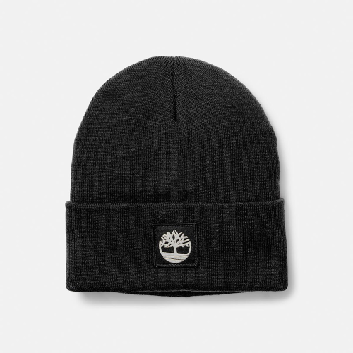 Timberland Tonal Patch Beanie A65JA-001 Ανδρικός Σκούφος Μαύρο