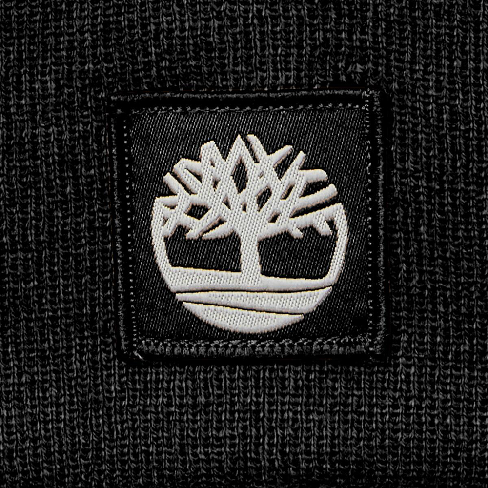 TIMBERLAND</br>Timberland Tonal Patch Beanie A65JA-001 Ανδρικός Σκούφος Μαύρο