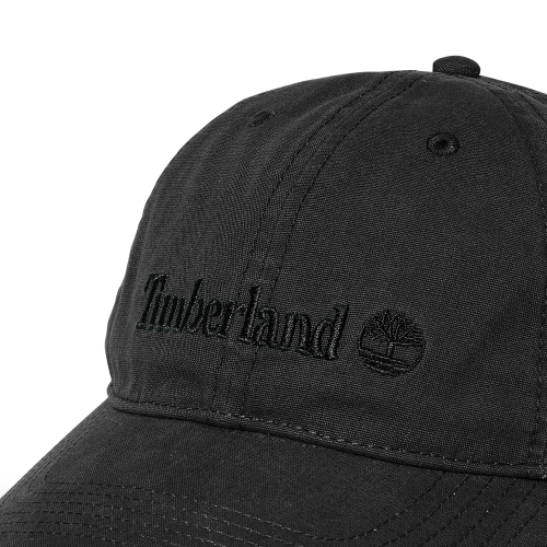 Timberland Cooper Hill Embroidered Cotton Baseball Cap A65QX-001 Ανδρικό Καπέλο Μαύρο