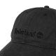 TIMBERLAND</br>Timberland Cooper Hill Embroidered Cotton Baseball Cap A65QX-001 Ανδρικό Καπέλο Μαύρο