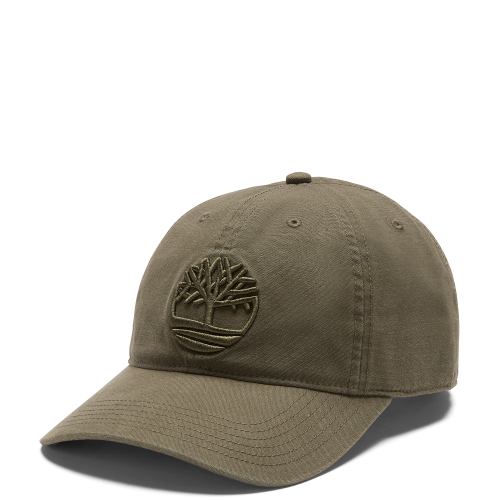 Timberland Soundview Embroidered Cotton Baseball Cap A66BA-A58 Ανδρικό Καπέλο Χακί