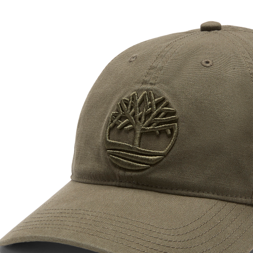 Timberland Soundview Embroidered Cotton Baseball Cap A66BA-A58 Ανδρικό Καπέλο Χακί