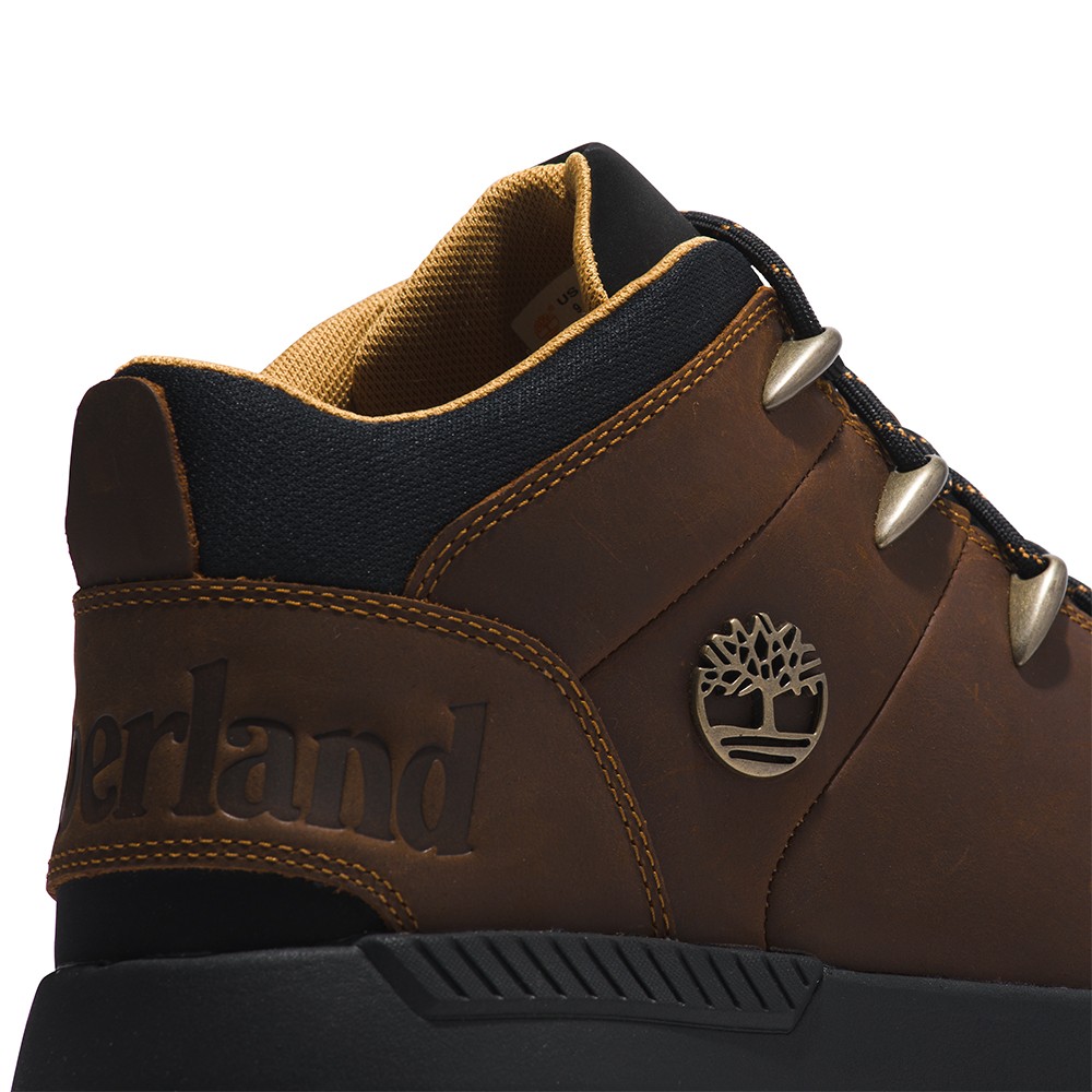 TIMBERLAND</br>Ανδρικά Μποτάκια Καφέ Δέρμα Sprint Trekker Mid Lace A67TG-943 Timberland