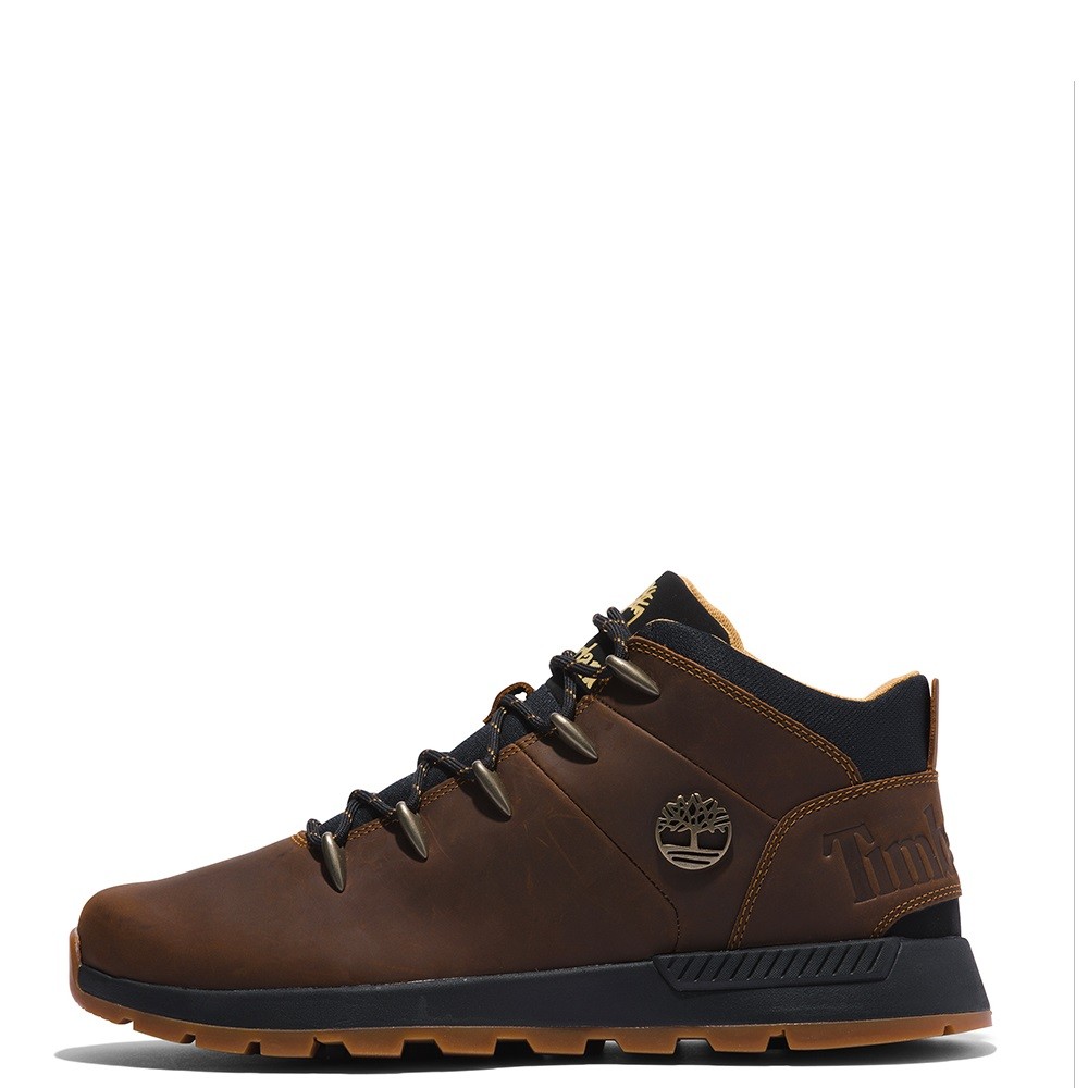 TIMBERLAND</br>Ανδρικά Μποτάκια Καφέ Δέρμα Sprint Trekker Mid Lace A67TG-943 Timberland