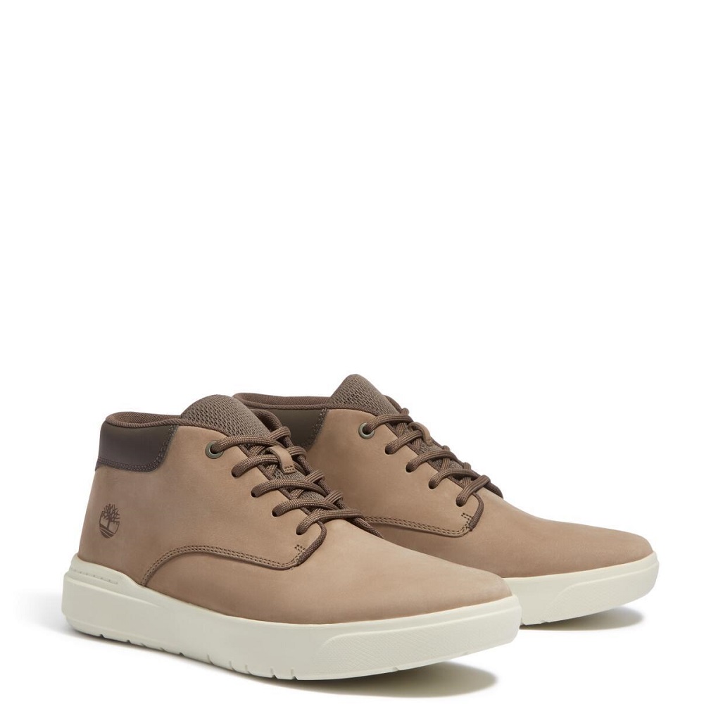 TIMBERLAND</br>Timberland Seneca Bay Chukka A69M1-EL8 Ανδρικά Μποτάκια Γκρι Nubuck Δέρμα TIMBERLAND</br>Timberland Seneca Bay Chukka A69M1-EL8 Ανδρικά Μποτάκια Γκρι Nubuck Δέρμα