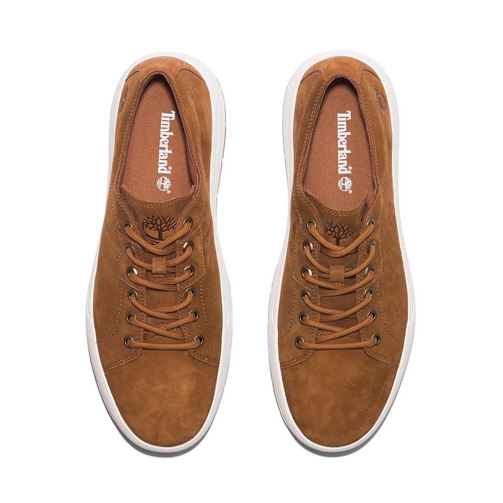 TIMBERLAND</br>Ανδρικά Sneakers Ταμπά Δέρμα Nubuck Maple Grove Low Lace A6A2D-EM7 Timberland TIMBERLAND</br>Ανδρικά Sneakers Ταμπά Δέρμα Nubuck Maple Grove Low Lace A6A2D-EM7 Timberland