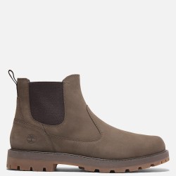 Ανδρικά Μποτάκια Καφέ Δέρμα Nubuck Britton Road Mid Chelsea Boot A6A4W-EM5 Timberland