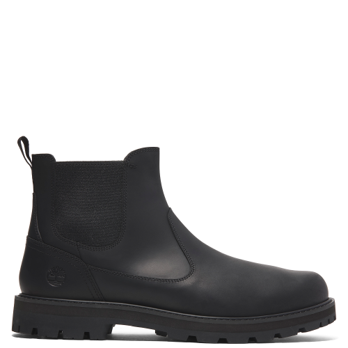 Timberland Britton Road Mid Chelsea Boot A6A4W-W02 Ανδρικά Μποτάκια Μαύρο Δέρμα Timberland Britton Road Mid Chelsea Boot A6A4W-W02 Ανδρικά Μποτάκια Μαύρο Δέρμα
