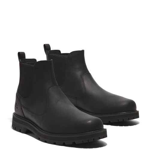 Timberland Britton Road Mid Chelsea Boot A6A4W-W02 Ανδρικά Μποτάκια Μαύρο Δέρμα Timberland Britton Road Mid Chelsea Boot A6A4W-W02 Ανδρικά Μποτάκια Μαύρο Δέρμα