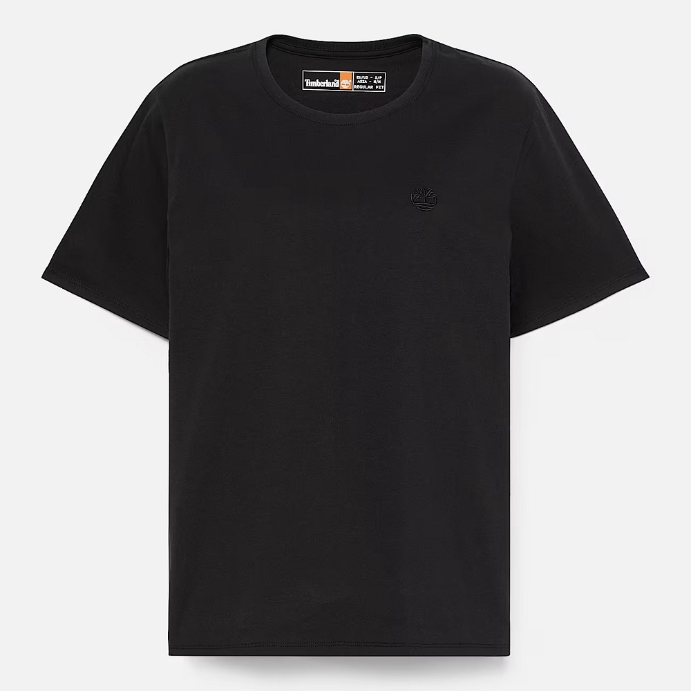 TIMBERLAND</br>Timberland SS Dunstan Regular Tee A6ATE-001 Γυναικείο T-shirt Μαύρο TIMBERLAND</br>Timberland SS Dunstan Regular Tee A6ATE-001 Γυναικείο T-shirt Μαύρο