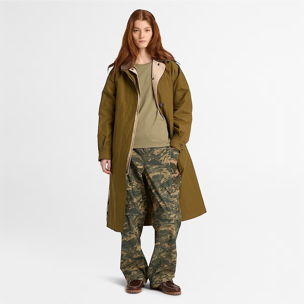 TIMBERLAND</br>Timberland SS Dunstan Regular Tee A6ATE-590 Γυναικείο T-shirt Χακί TIMBERLAND</br>Timberland SS Dunstan Regular Tee A6ATE-590 Γυναικείο T-shirt Χακί