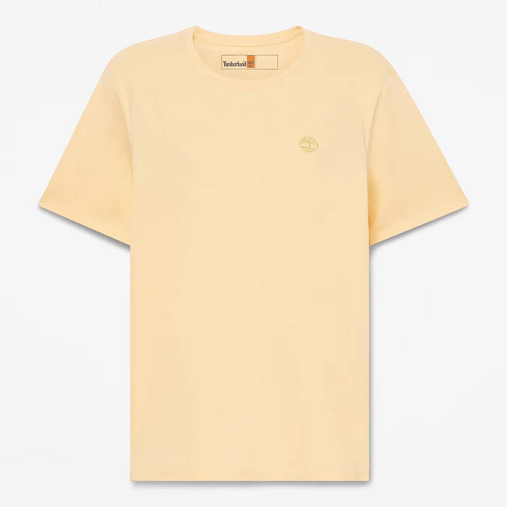 TIMBERLAND</br>Timberland SS Dunstan Regular Tee A6ATE-A7K Γυναικείο T-shirt Κίτρινο TIMBERLAND</br>Timberland SS Dunstan Regular Tee A6ATE-A7K Γυναικείο T-shirt Κίτρινο