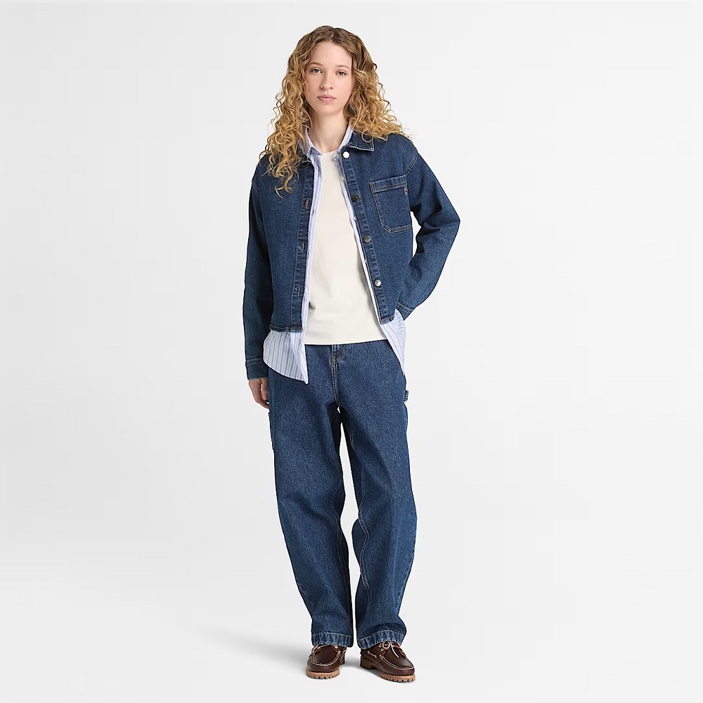 TIMBERLAND</br>Timberland SS Dunstan Regular Tee A6ATE-CM9 Γυναικείο T-shirt Εκρού TIMBERLAND</br>Timberland SS Dunstan Regular Tee A6ATE-CM9 Γυναικείο T-shirt Εκρού