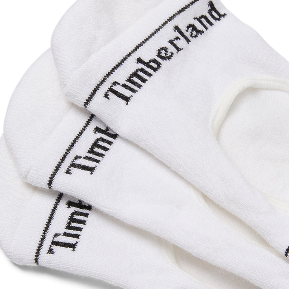 TIMBERLAND</br>Ανδρικές Κάλτσες Λευκό 3Pack Bowden Liner Socks A6B9F-100 Timberland
