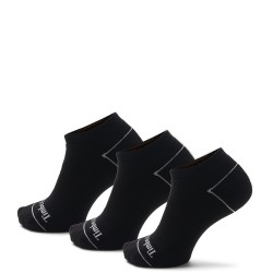 Ανδρικές Κάλτσες Μαύρο 3Pack Bowden Full-Cushioning No-Show Socks A6BA3-001 Timberland