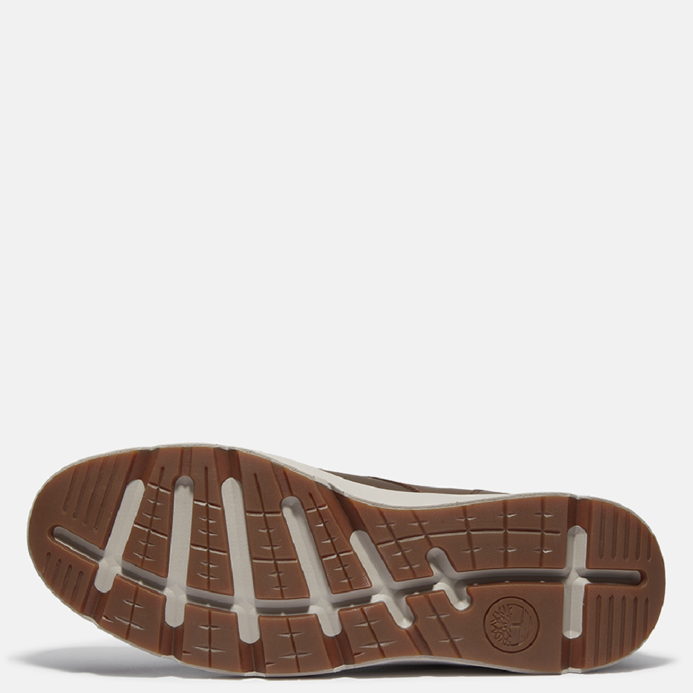 TIMBERLAND</br>Timberland Parker Street Mid Lace A6C7T-W01 Ανδρικά Μποτάκια Καφέ Δέρμα
