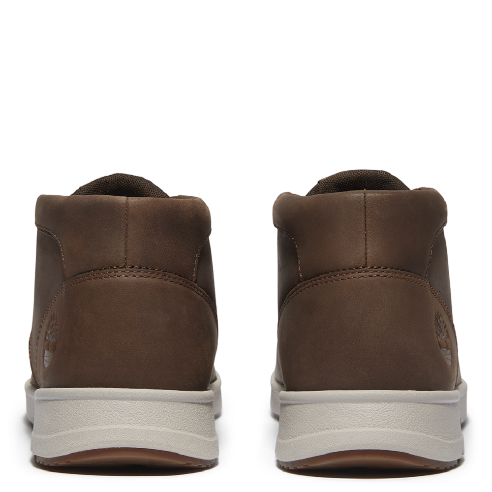 TIMBERLAND</br>Timberland Parker Street Mid Lace A6C7T-W01 Ανδρικά Μποτάκια Καφέ Δέρμα