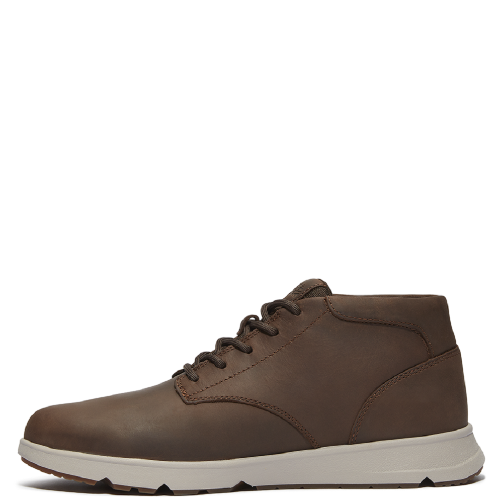 TIMBERLAND</br>Timberland Parker Street Mid Lace A6C7T-W01 Ανδρικά Μποτάκια Καφέ Δέρμα