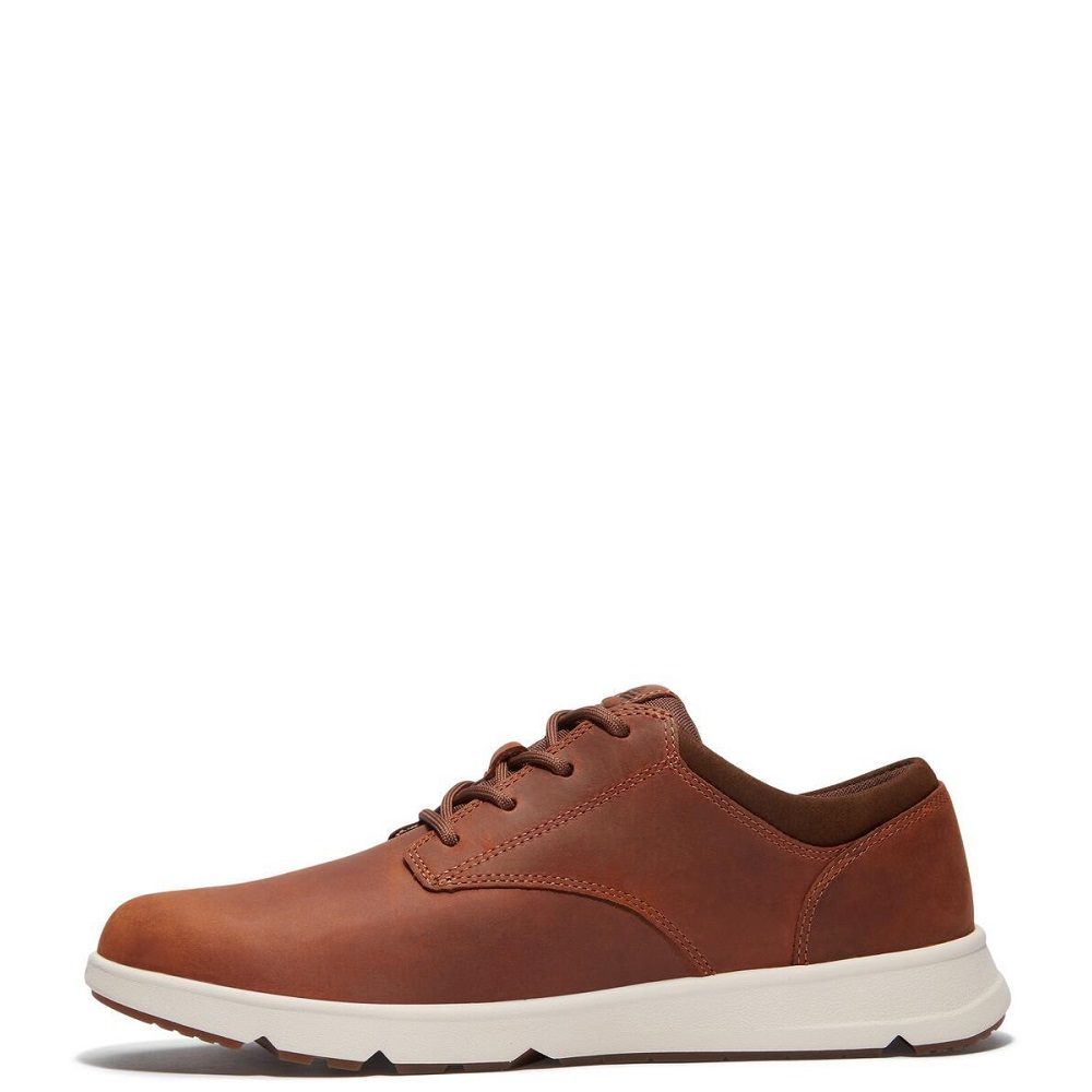 TIMBERLAND</br>Timberland Parker Street Low Lace Sneaker A6C8E-EM6 Ανδρικά Δετά Παπούτσια Ταμπά Δέρμα