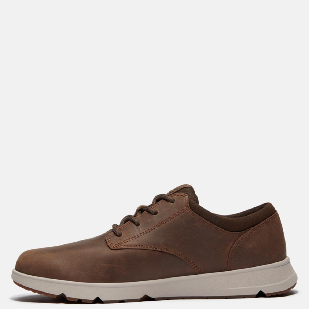 TIMBERLAND</br>Timberland Parker Street Low Lace Sneaker A6C8E-W01 Ανδρικά Δετά Παπούτσια Καφέ Δέρμα TIMBERLAND</br>Timberland Parker Street Low Lace Sneaker A6C8E-W01 Ανδρικά Δετά Παπούτσια Καφέ Δέρμα