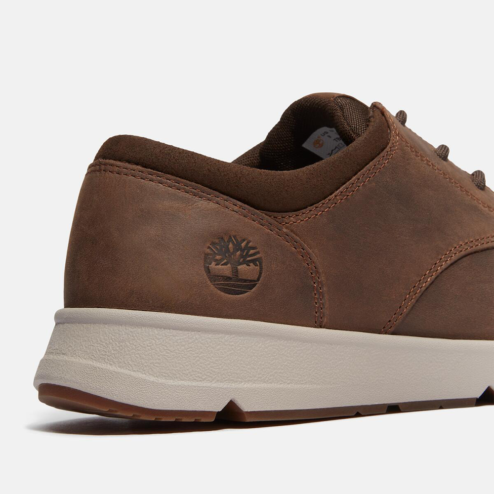 TIMBERLAND</br>Timberland Parker Street Low Lace Sneaker A6C8E-W01 Ανδρικά Δετά Παπούτσια Καφέ Δέρμα TIMBERLAND</br>Timberland Parker Street Low Lace Sneaker A6C8E-W01 Ανδρικά Δετά Παπούτσια Καφέ Δέρμα