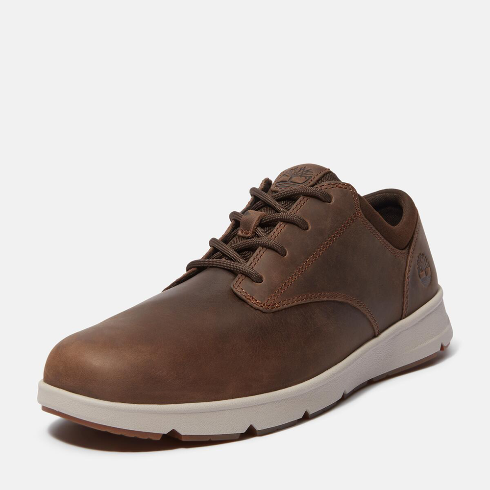 TIMBERLAND</br>Timberland Parker Street Low Lace Sneaker A6C8E-W01 Ανδρικά Δετά Παπούτσια Καφέ Δέρμα TIMBERLAND</br>Timberland Parker Street Low Lace Sneaker A6C8E-W01 Ανδρικά Δετά Παπούτσια Καφέ Δέρμα