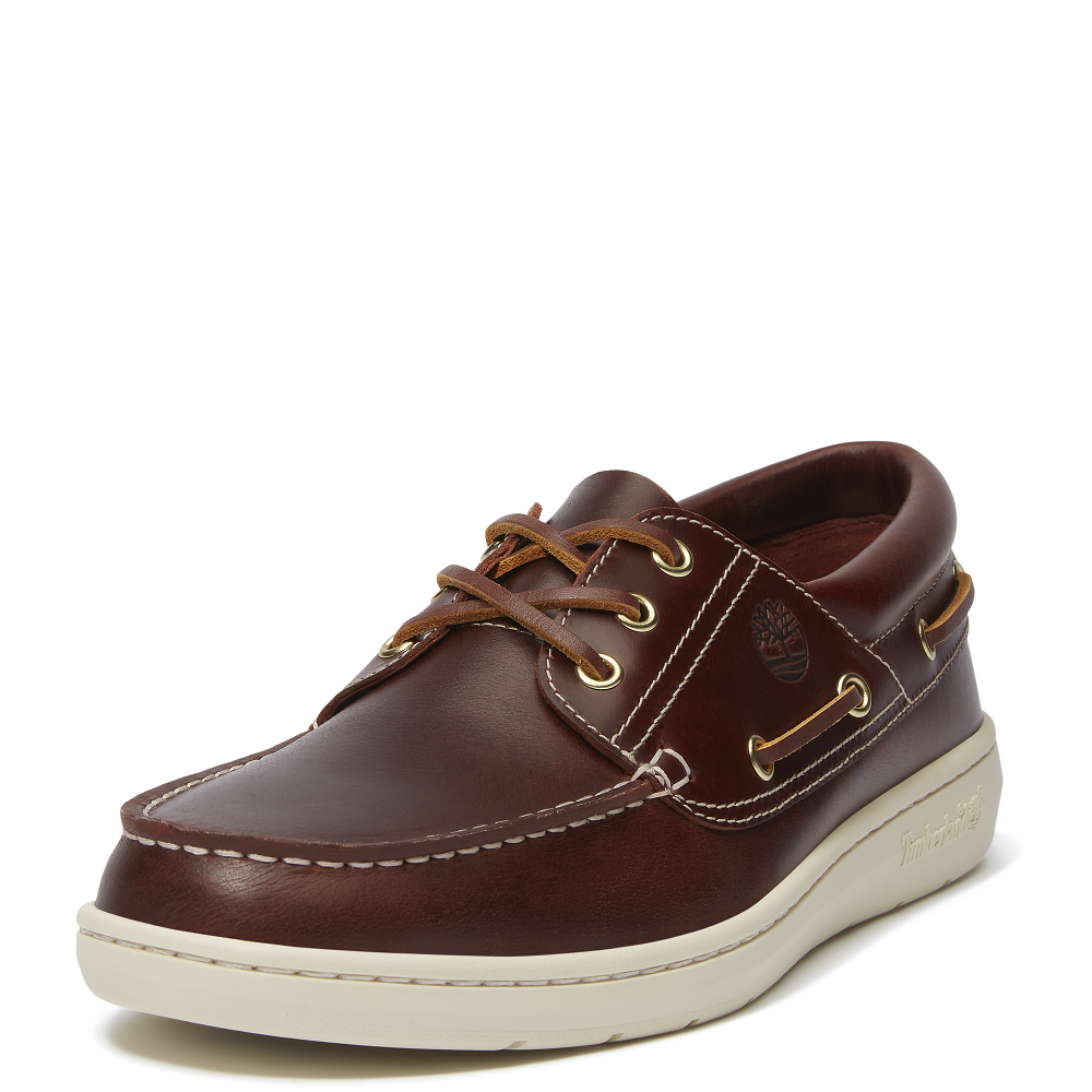 TIMBERLAND</br>Timberland Portofino Pier Boat-shoe A6CXM-EIW Ανδρικά Boat-shoes/Ιστιοπλοϊκά Καφέ Δέρμα