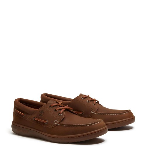Timberland Portofino Pier Boat-shoe A6CXM-EN4 Ανδρικά Boat-shoes/Ιστιοπλοϊκά Καφέ Δέρμα