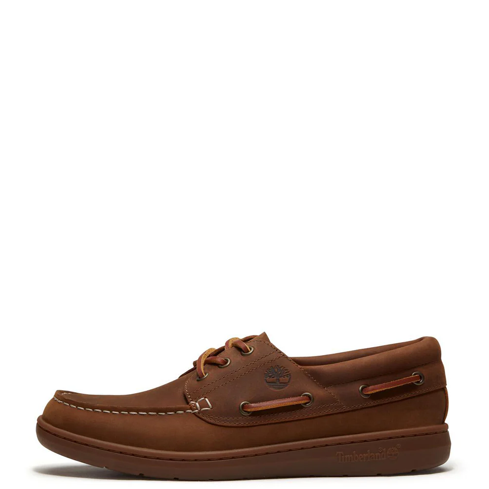 TIMBERLAND</br>Timberland Portofino Pier Boat-shoe A6CXM-EN4 Ανδρικά Boat-shoes/Ιστιοπλοϊκά Καφέ Δέρμα