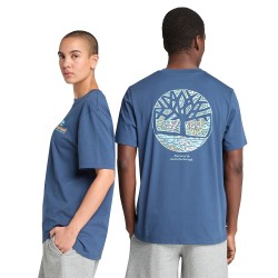 Ανδρικό T-shirt Ραφ SS All Gender Illustrated Tree Logo Back Graphic Authentic Tee A6DG5-288 Timberland