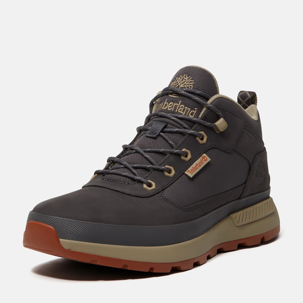 TIMBERLAND</br>Timberland Field Trekker Low Lace A6DKN-A90 Ανδρικά Μποτάκια Γκρι Δέρμα Nubuck TIMBERLAND</br>Timberland Field Trekker Low Lace A6DKN-A90 Ανδρικά Μποτάκια Γκρι Δέρμα Nubuck