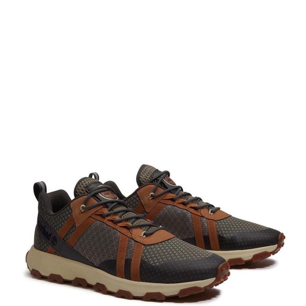 TIMBERLAND</br>Timberland Winsor Trail Lace Up A6DTH-AGM Ανδρικά Sneakers Γκρι