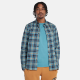 TIMBERLAND</br>Ανδρικό Πουκάμισο Μπλε Καρό LS Stretch Checked Poplin Shirt Slim A6GM5-DX2 Timberland TIMBERLAND</br>Ανδρικό Πουκάμισο Μπλε Καρό LS Stretch Checked Poplin Shirt Slim A6GM5-DX2 Timberland