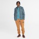 TIMBERLAND</br>Ανδρικό Πουκάμισο Μπλε Καρό LS Stretch Checked Poplin Shirt Slim A6GM5-DX2 Timberland TIMBERLAND</br>Ανδρικό Πουκάμισο Μπλε Καρό LS Stretch Checked Poplin Shirt Slim A6GM5-DX2 Timberland