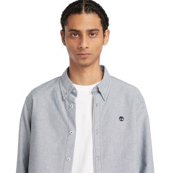 Ανδρικό Πουκάμισο Μπλε LS Oxford Shirt Regular A6GP1-B68 Timberland
