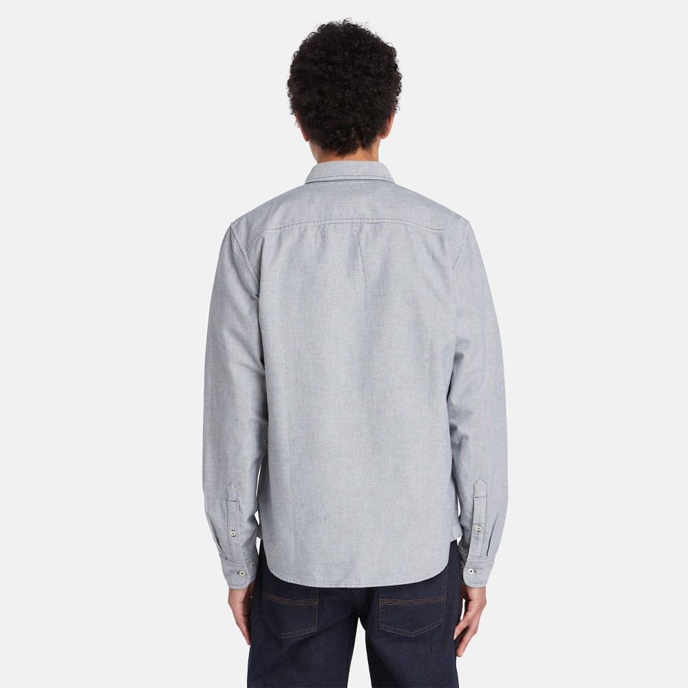TIMBERLAND</br>Ανδρικό Πουκάμισο Μπλε LS Oxford Shirt Regular A6GPN-B68 Timberland TIMBERLAND</br>Ανδρικό Πουκάμισο Μπλε LS Oxford Shirt Regular A6GPN-B68 Timberland