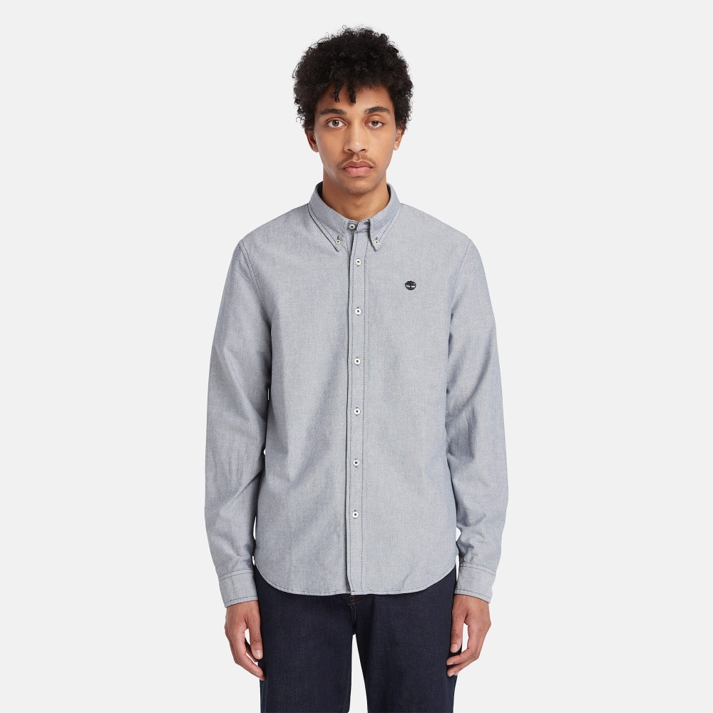 TIMBERLAND</br>Ανδρικό Πουκάμισο Μπλε LS Oxford Shirt Regular A6GPN-B68 Timberland TIMBERLAND</br>Ανδρικό Πουκάμισο Μπλε LS Oxford Shirt Regular A6GPN-B68 Timberland