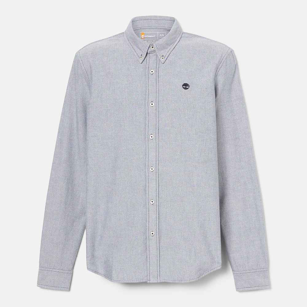 TIMBERLAND</br>Ανδρικό Πουκάμισο Μπλε LS Oxford Shirt Regular A6GPN-B68 Timberland TIMBERLAND</br>Ανδρικό Πουκάμισο Μπλε LS Oxford Shirt Regular A6GPN-B68 Timberland