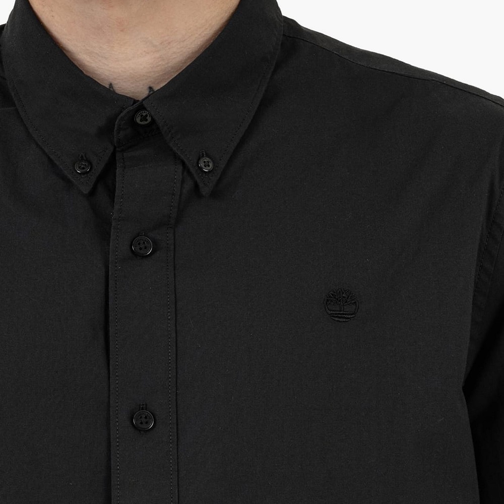 TIMBERLAND</br>Timberland LS Solid Poplin Shirt Regular A6GRH-001 Ανδρικό Πουκάμισο Μαύρο TIMBERLAND</br>Timberland LS Solid Poplin Shirt Regular A6GRH-001 Ανδρικό Πουκάμισο Μαύρο