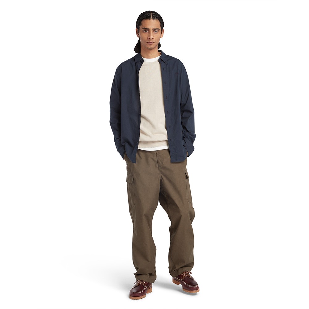 TIMBERLAND</br>Ανδρικό Πουκάμισο Μπλε LS Solid Poplin Shirt Regular A6GRH-433 Timberland TIMBERLAND</br>Ανδρικό Πουκάμισο Μπλε LS Solid Poplin Shirt Regular A6GRH-433 Timberland