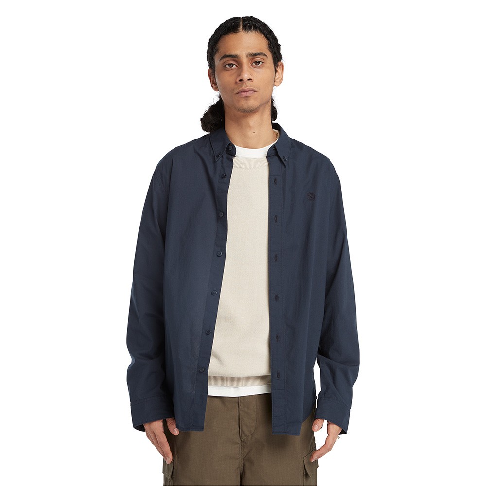 TIMBERLAND</br>Ανδρικό Πουκάμισο Μπλε LS Solid Poplin Shirt Regular A6GRH-433 Timberland TIMBERLAND</br>Ανδρικό Πουκάμισο Μπλε LS Solid Poplin Shirt Regular A6GRH-433 Timberland