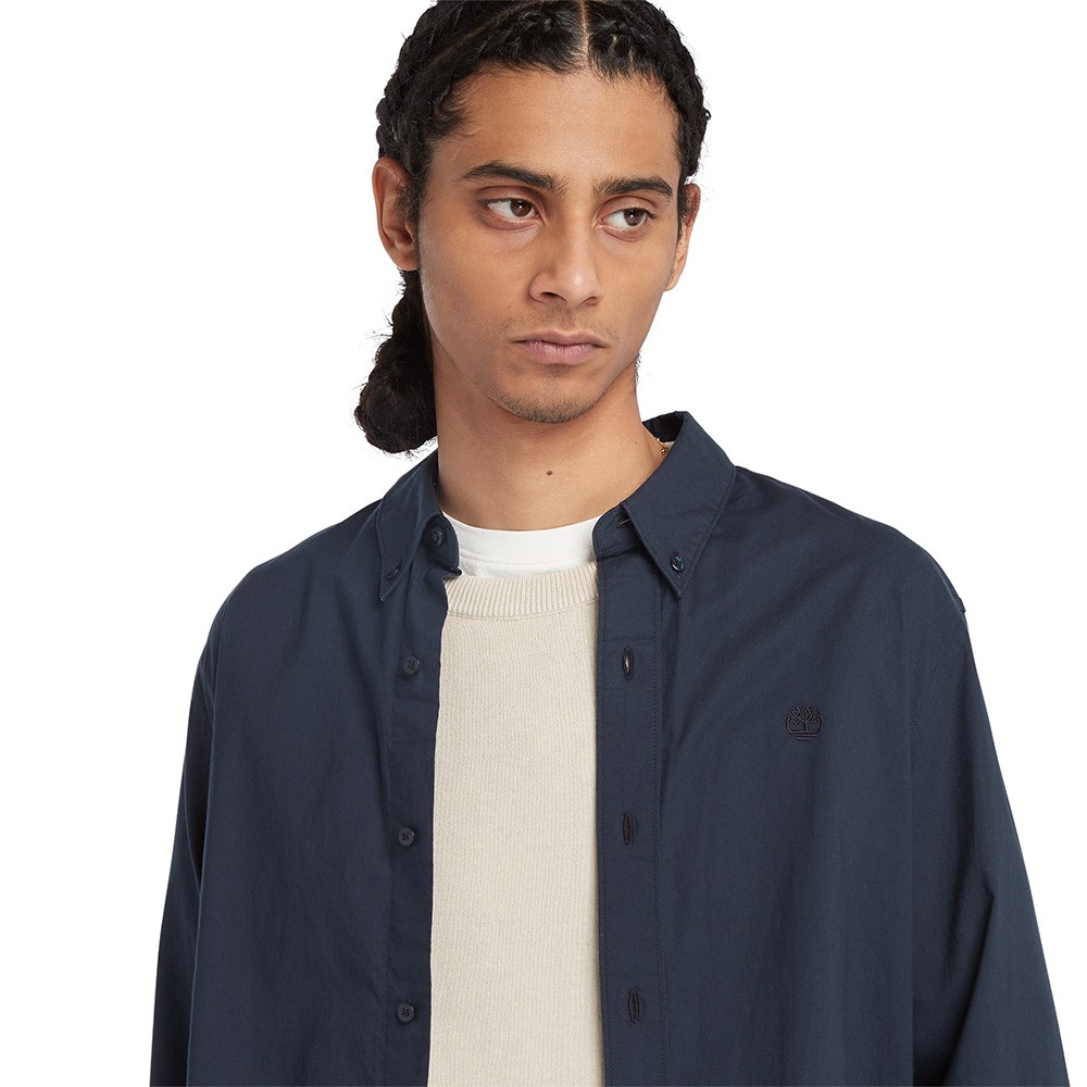TIMBERLAND</br>Ανδρικό Πουκάμισο Μπλε LS Solid Poplin Shirt Regular A6GRH-433 Timberland TIMBERLAND</br>Ανδρικό Πουκάμισο Μπλε LS Solid Poplin Shirt Regular A6GRH-433 Timberland